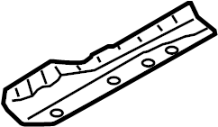 View GS3L53663 Floor Pan Reinforcement (Right, Front, Rear, Lower) Full-Sized Product Image