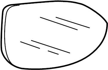 View GS3L691G1 Glass and HO. Mirror Glass. (Right) Full-Sized Product Image