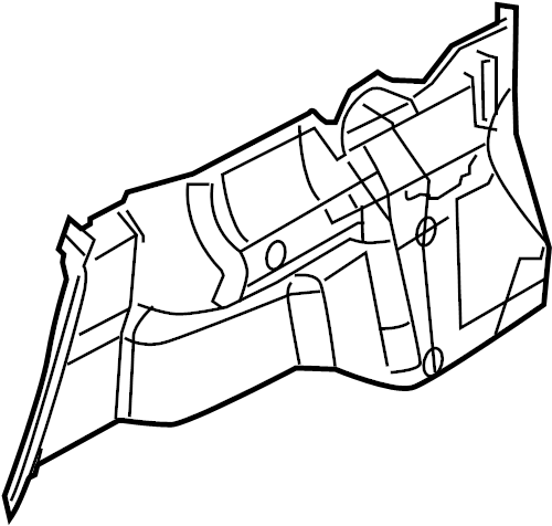 View GS3L68870 Trunk Trim Panel (Left) Full-Sized Product Image