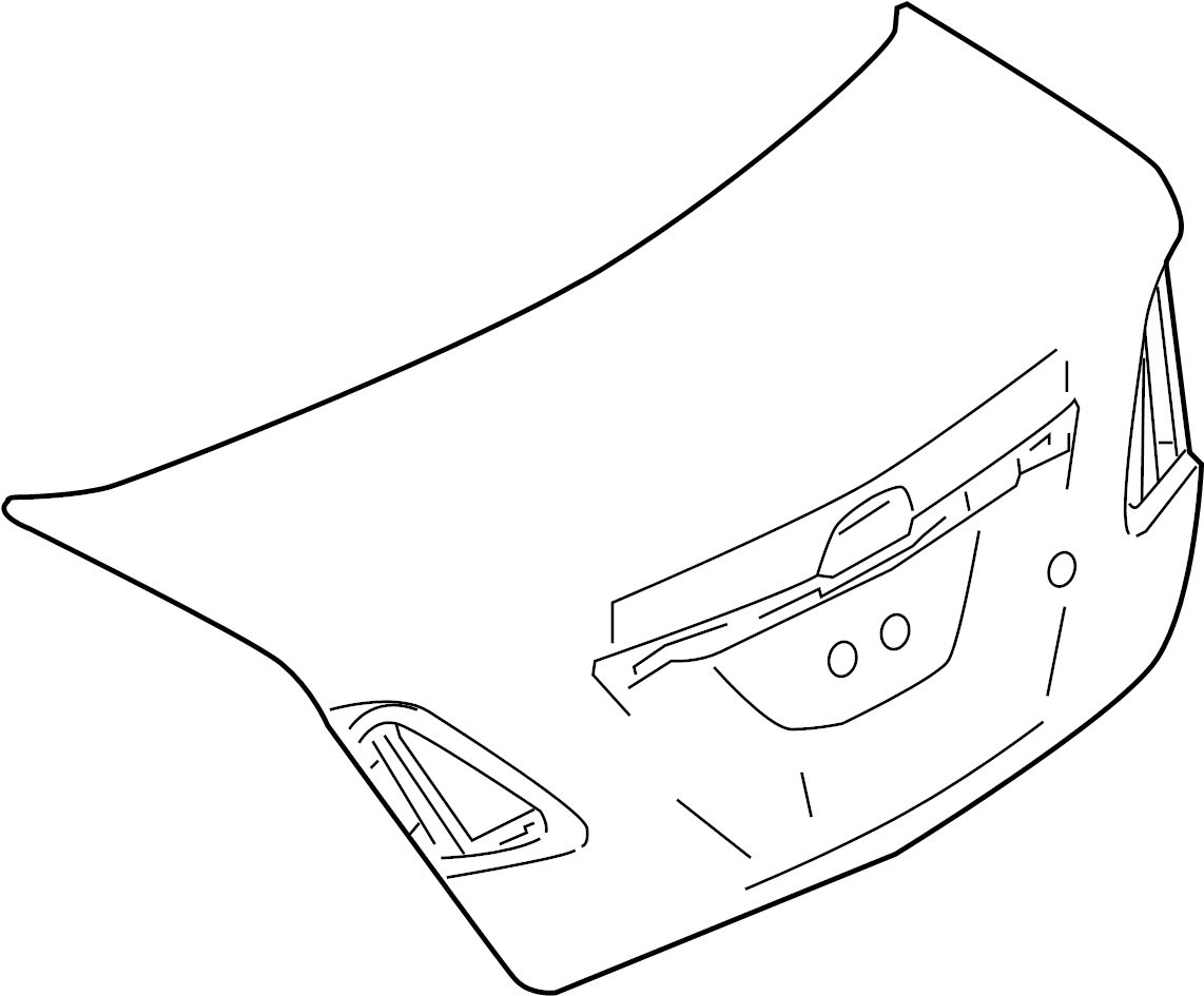 View GEA152610SP Deck Lid Full-Sized Product Image