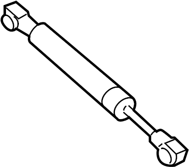 View GS3L56930 Trunk Lid Lift Support Full-Sized Product Image