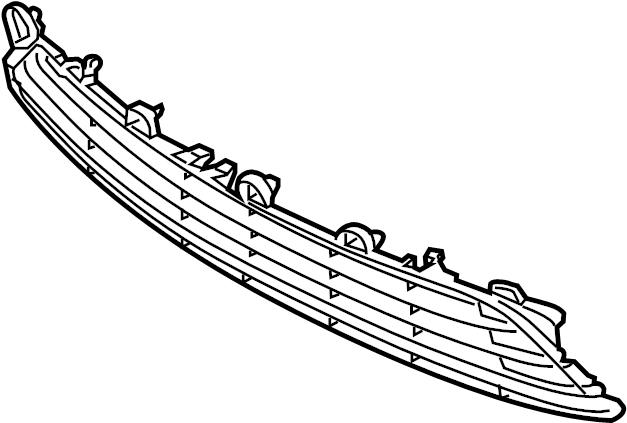 View GMN7501T1A Grille (Front, Lower) Full-Sized Product Image