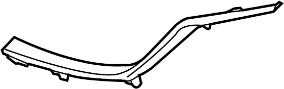 View GHP9507K1C Grille Molding (Left, Lower) Full-Sized Product Image