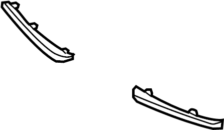 View GML650B51B Grille Molding (Left, Upper) Full-Sized Product Image