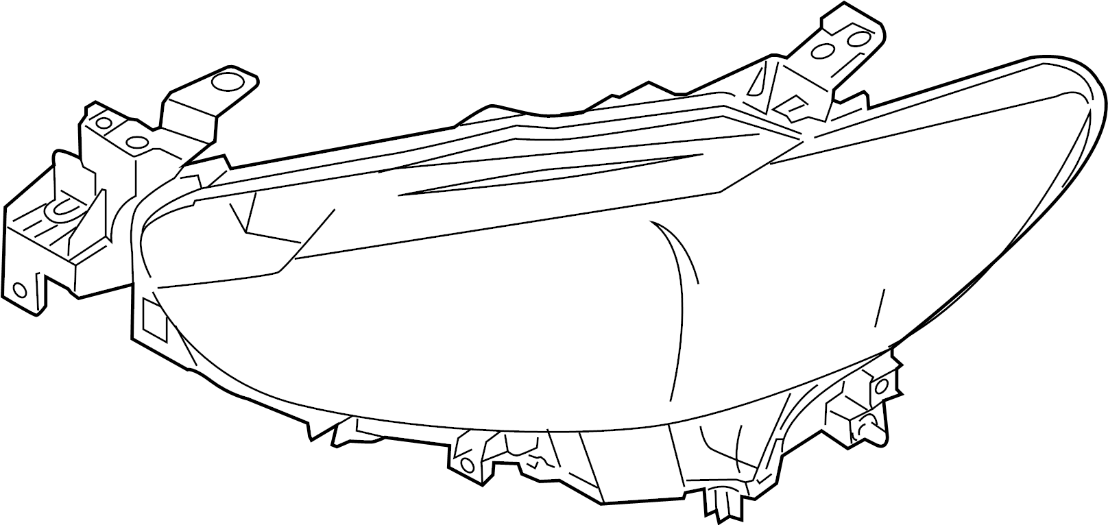 View GMP2510L0 Headlight (Left) Full-Sized Product Image
