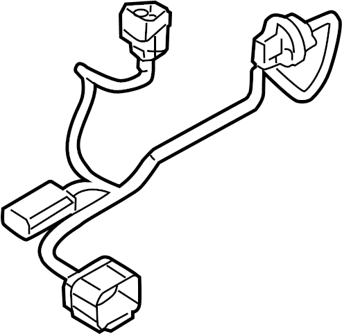 View GJR9510K6 Headlight Wiring Harness Full-Sized Product Image