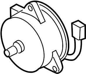 View PE1215150A Engine Cooling Fan Motor Full-Sized Product Image