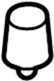View B25R62877D Stop. Bumper.  Full-Sized Product Image