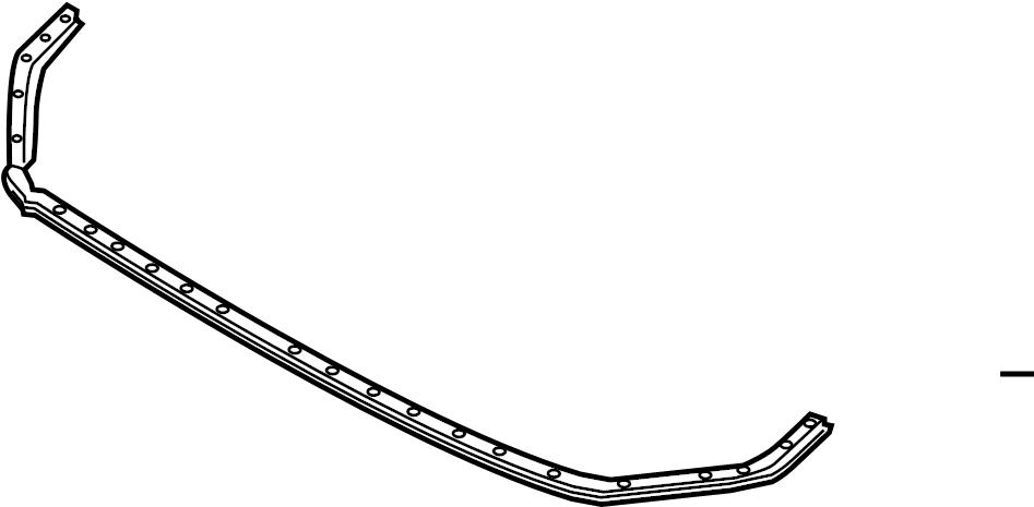View GHP956770 Hood Seal (Front) Full-Sized Product Image