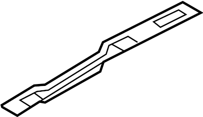 View GHP956916B Fender. Seal. (Left, Front, Upper) Full-Sized Product Image