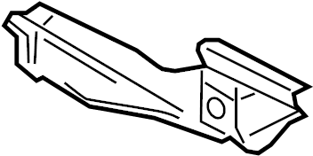 View GHP953380B Floor Pan Reinforcement (Right, Front, Rear, Lower) Full-Sized Product Image