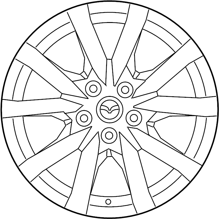 View 9965187570 Wheel Full-Sized Product Image