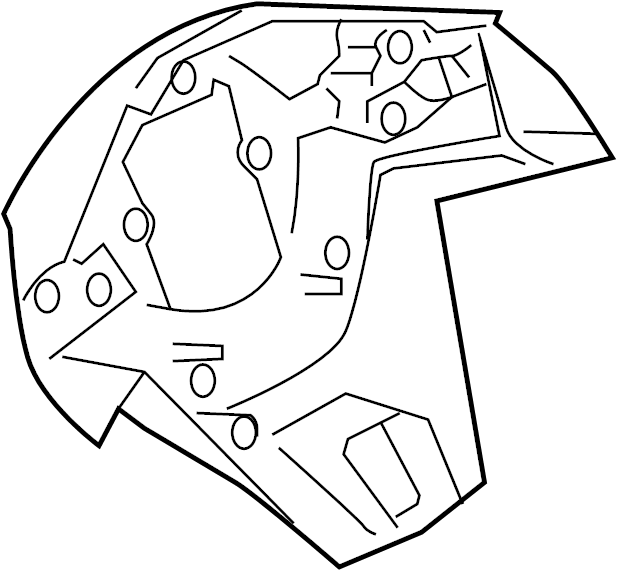 View TK4832049D02 Steering Wheel Back Cover (Rear, Lower) Full-Sized Product Image