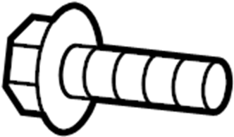 View GJS232750 Steering Wheel Transmission Shift Control Switch Screw Full-Sized Product Image