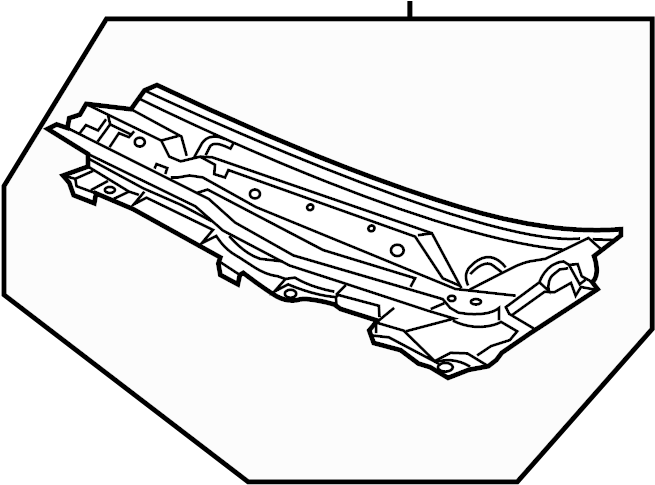 View GHP9507S0A Cowl Cover Full-Sized Product Image