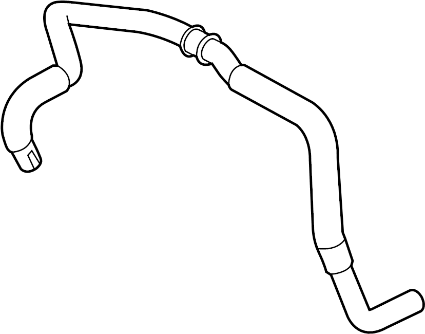 View GLT943640A Brake Vacuum Hose Full-Sized Product Image