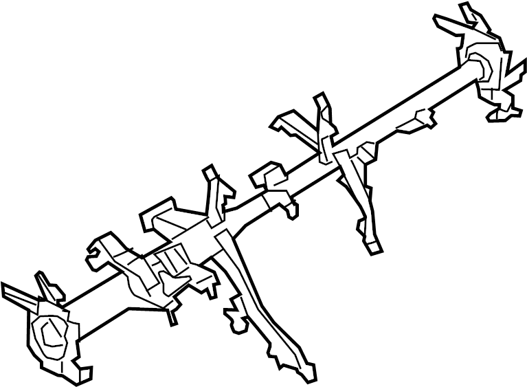 View GJR960420 Instrument Panel Crossmember Full-Sized Product Image