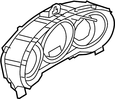 View GLK255471E Instrument Cluster. Speedometer.  Full-Sized Product Image