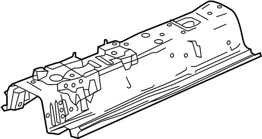 View GME153610 Floor Pan (Front) Full-Sized Product Image