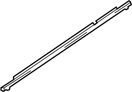 View GHK150660E Door Belt Molding (Right, Rear) Full-Sized Product Image