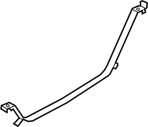 View GHP942710 Fuel Tank Strap (Right) Full-Sized Product Image