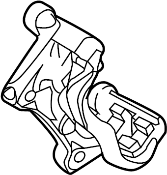 View GHT226281A Disc Brake Caliper Bracket Full-Sized Product Image