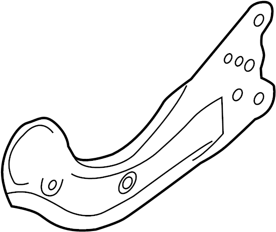 View G46E28250D Trailing. Arm. Link. Suspension. LEFT. (Left) Full-Sized Product Image
