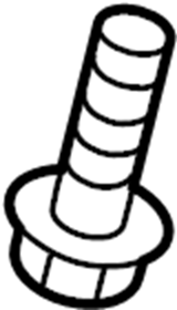 View 994790635 Deck Lid Hinge Bolt Full-Sized Product Image