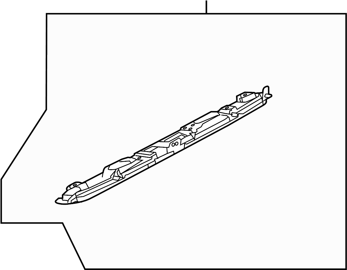 View BK2H50810 GARNISH, LIFT GATE Full-Sized Product Image