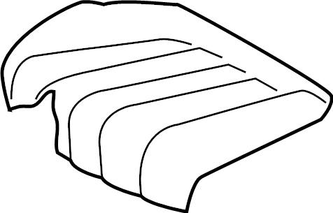 View GAAA8816102 Cushion cover. Trim, Seat Cushion. (Left) Full-Sized Product Image
