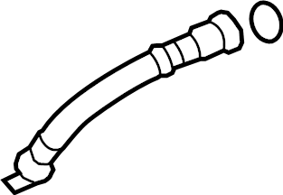 View N3R214840 Engine Oil Cooler Hose Assembly Full-Sized Product Image