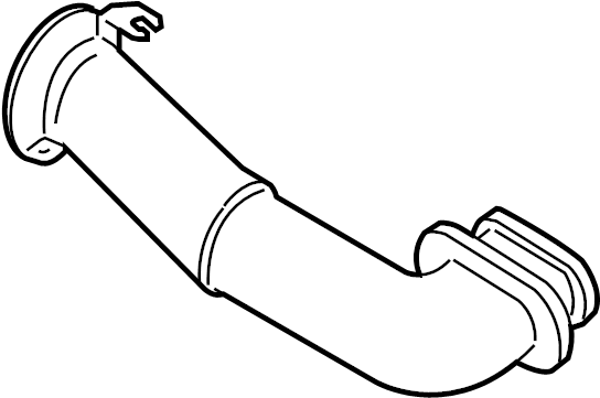 View N3H113200B Engine Air Intake Hose (Front) Full-Sized Product Image