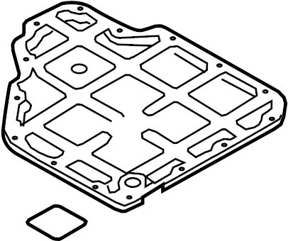 View N3Y310400A Engine Oil Pan (Lower) Full-Sized Product Image