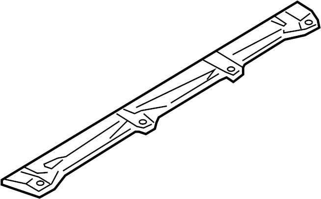 View F15139620B Transmission Crossmember Insulator (Upper) Full-Sized Product Image