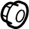 View 9YB041013 Engine Mount Nut Full-Sized Product Image