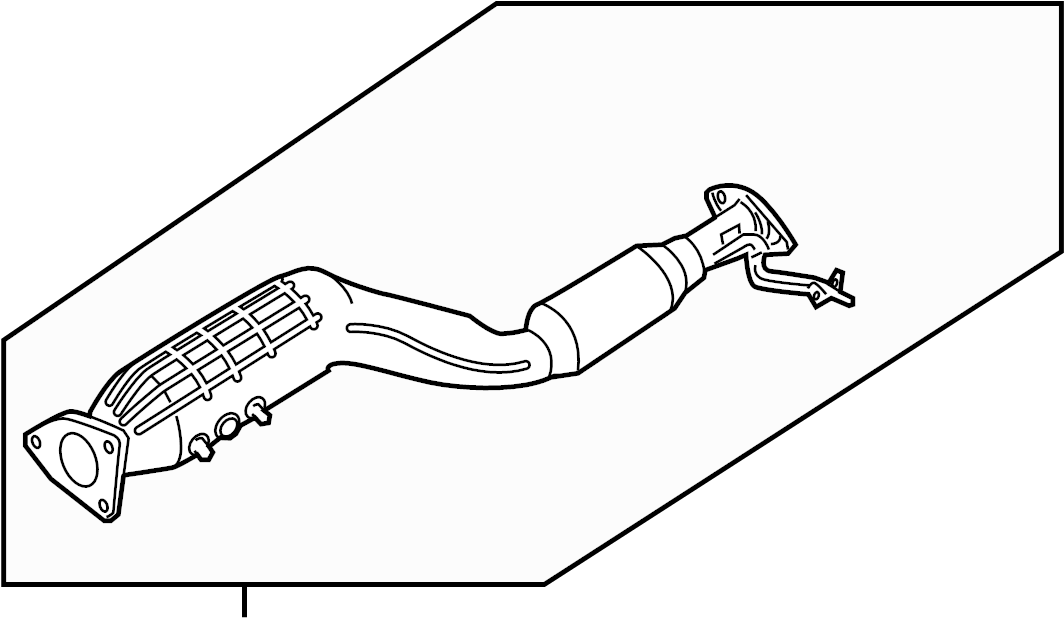 View N3Y62055X Catalytic Converter Full-Sized Product Image