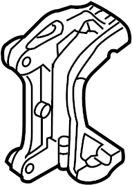 View FE1533281 Disc Brake Caliper Bracket Full-Sized Product Image
