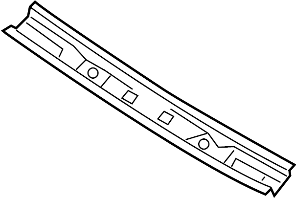 View F15370640B Roof Header Panel (Front) Full-Sized Product Image