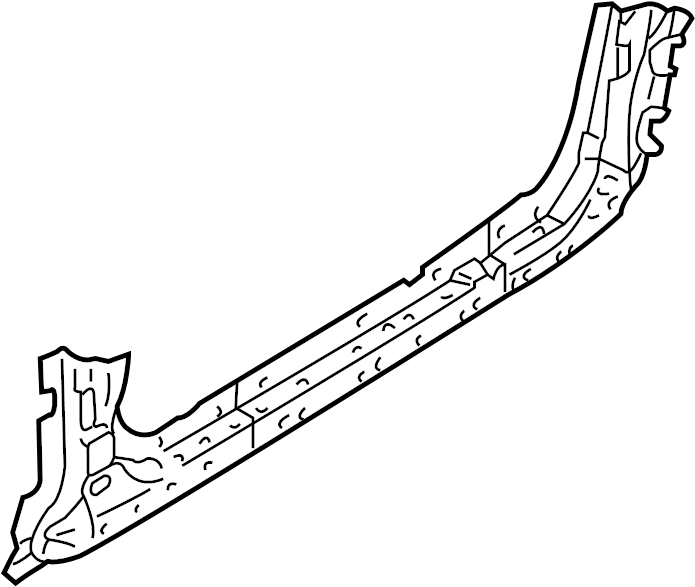 View F1Y17127XC Rocker Panel Reinforcement (Left) Full-Sized Product Image