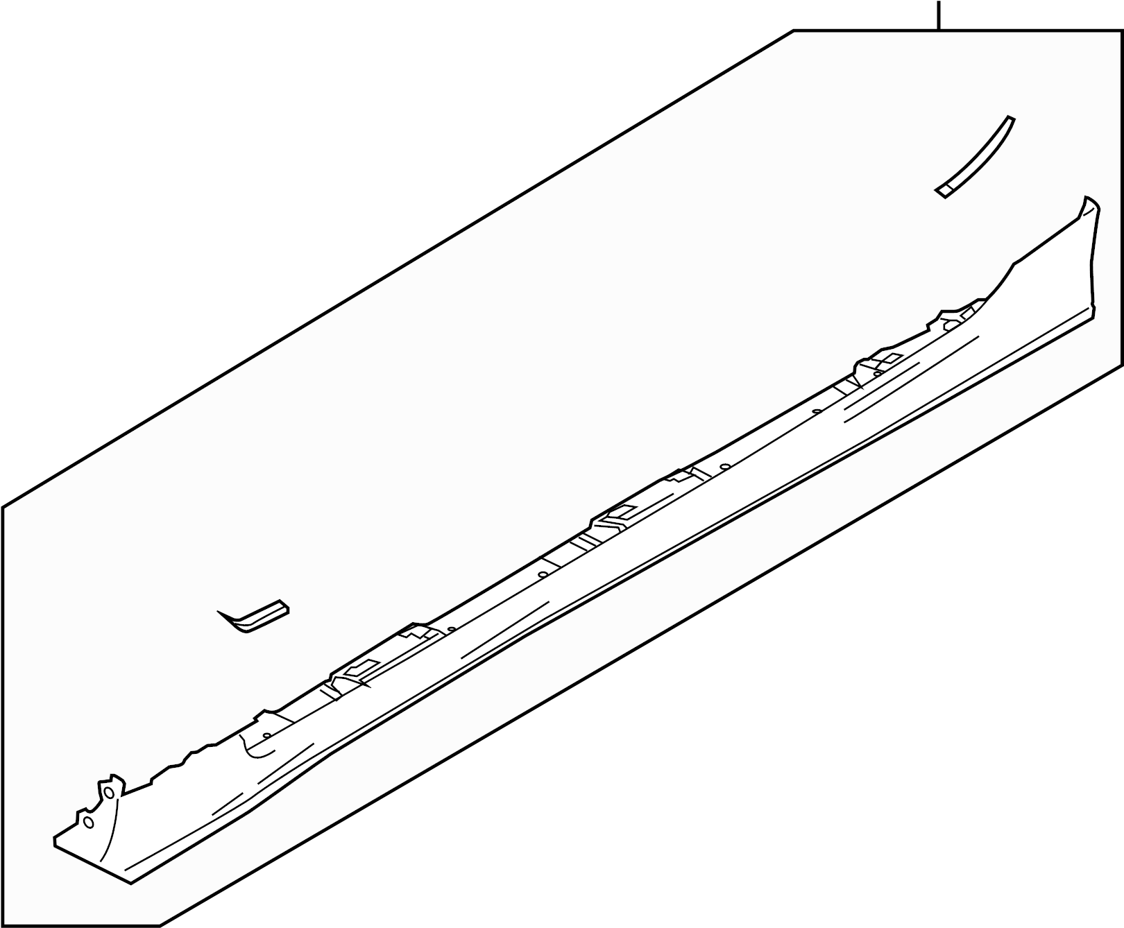 View F19751P50A67 Rocker Panel Guard Full-Sized Product Image