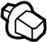 View B00158309A ROD HOLDER.  Full-Sized Product Image