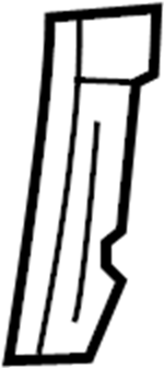 View F15170381C Quarter Panel Reinforcement (Rear, Lower) Full-Sized Product Image