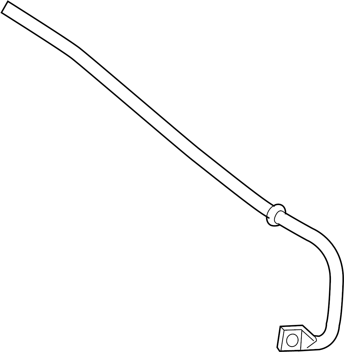 View FE8728151A Suspension Stabilizer Bar (Rear) Full-Sized Product Image
