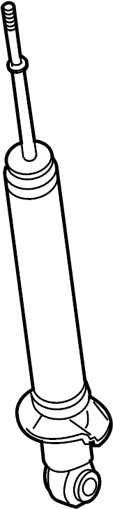 View F18428700A Suspension Shock Absorber (Rear) Full-Sized Product Image