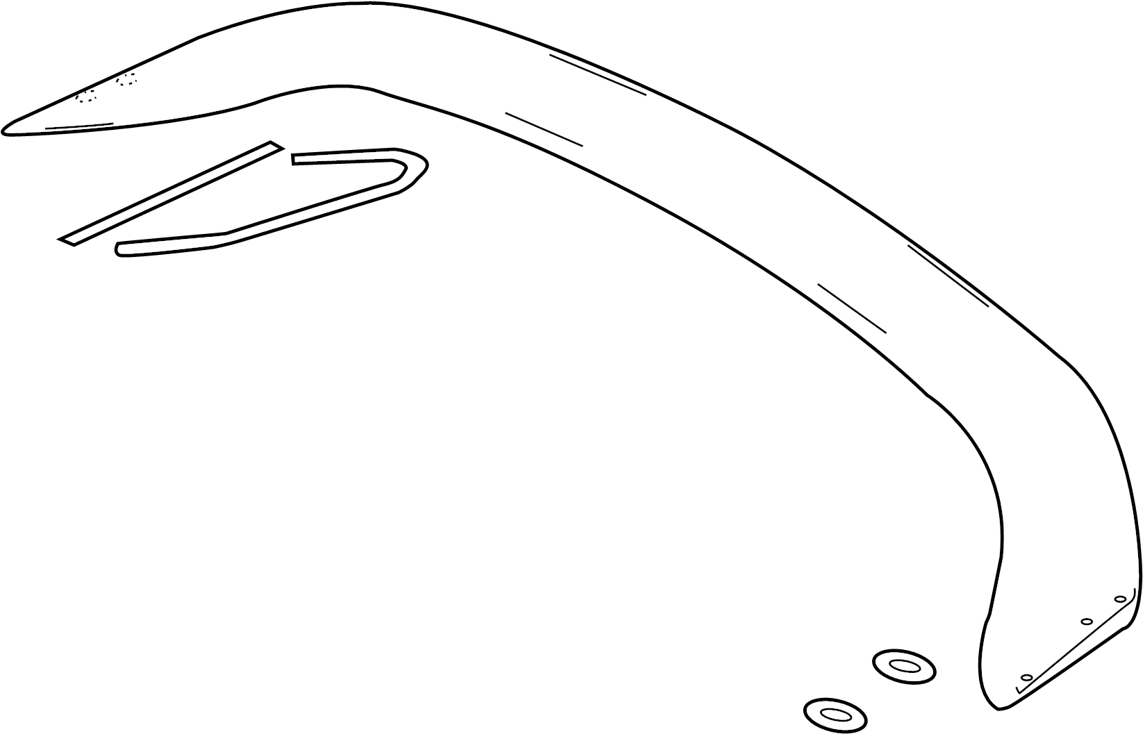 View F19751960B16 Spoiler (Rear) Full-Sized Product Image