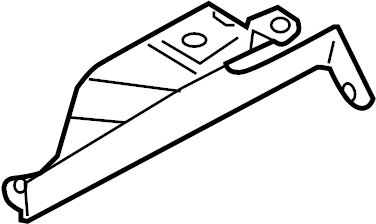 View CCY3510J6 Headlight Bracket (Left, Lower) Full-Sized Product Image