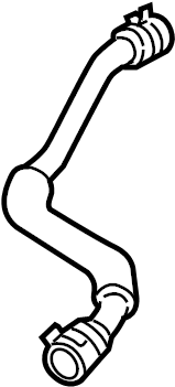 View LFB715186C Radiator Coolant Hose (Upper, Lower) Full-Sized Product Image