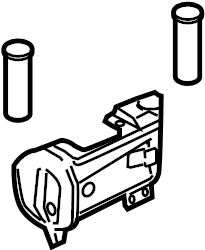 View C2355427YE Fender Rail (Upper) Full-Sized Product Image