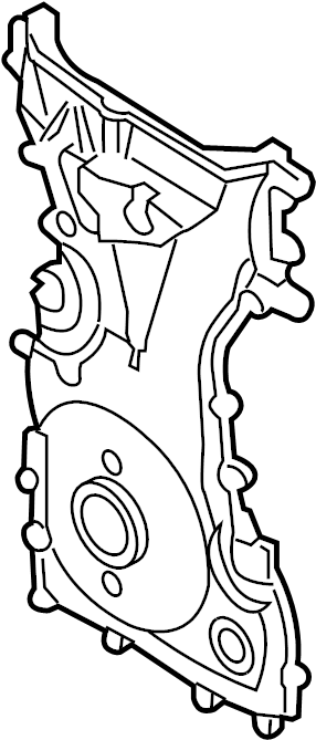 View L3N510500C Engine Timing Cover (Front) Full-Sized Product Image