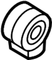View B45632425 Power Steering Reservoir Grommet Full-Sized Product Image
